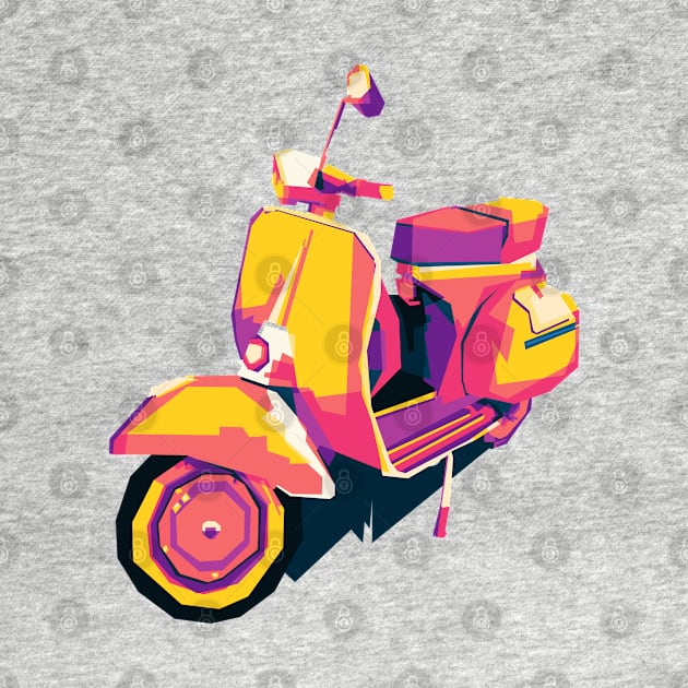 Vespa Full color by Shuriken